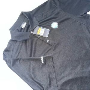 Nike Dri-Fit Polo Shirt Color Black Size Large
